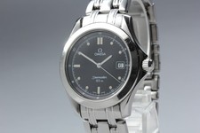 [Near MINT] OMEGA Seamaster 120m 2511.50 Black Dial Silver Band Date men’s watch