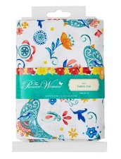 Pioneer Woman Mazie Sewing Fabric Precut 1-Yd Blue Bird Floral Cotton Craft Gift