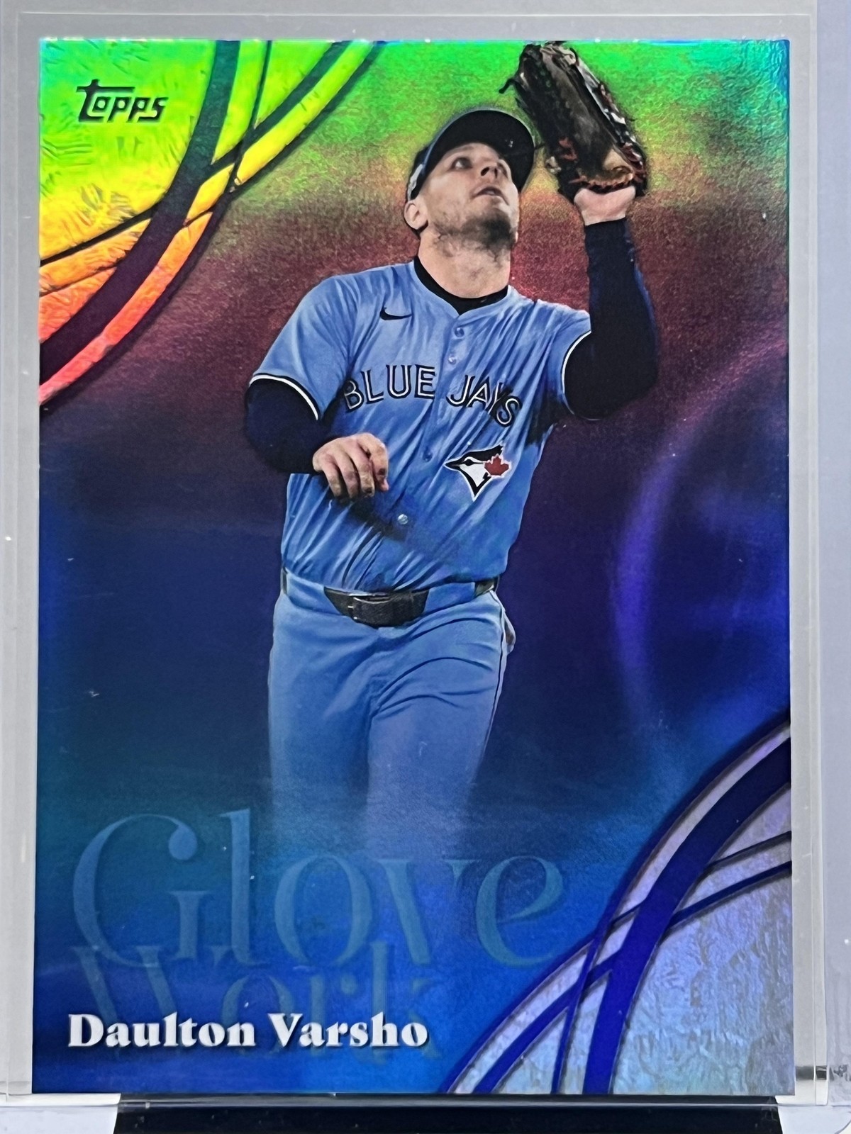 2026 Topps #GW-55 Daulton Varsho Glove Work