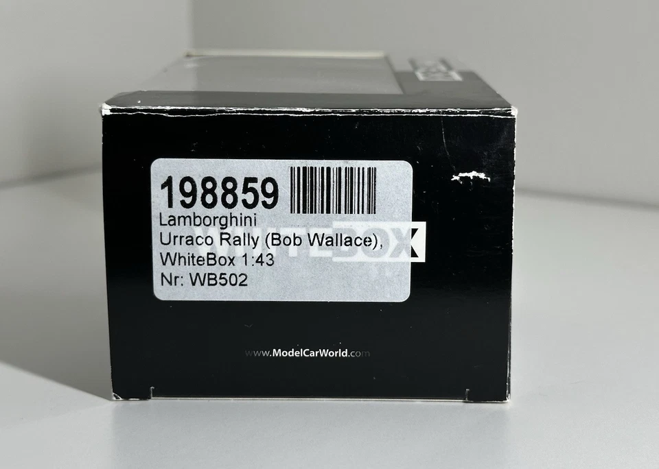 Белая коробка 1:43 - Lamborghini Urraco ралли (Боб Уоллес) - WB502 - Изображение 3 из 4