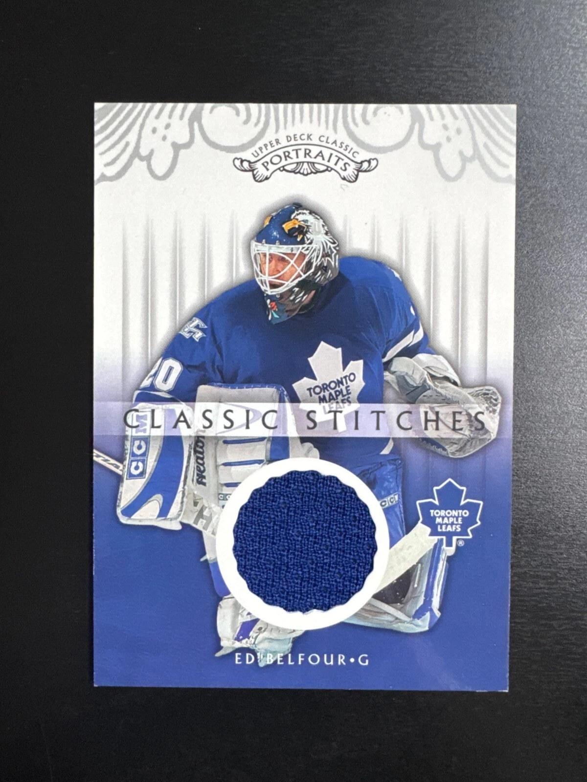 Ed Belfour trading card