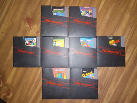 Nintendo Nes Video Game Lot of 8:TMNT, Little Nemo,  Urban Champion, Baseball