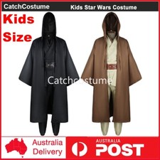 Star Wars Kids Costume Jedi Knight Anakin Skywalker Obi-Wan Kenobi Cosplay Suit