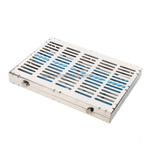 Instrumento Dental Esterilización Autoclave Cassette Bandeja Caja Estante Enlace Goma - Imagen 32 de 58