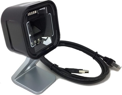 Datalogic Magellan 1500i 2D Presentation Barcode Scanner w/ Stand & USB Cable