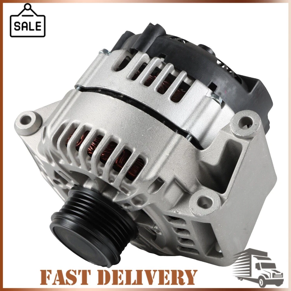 1x Alternador para Chevrolet Cavalier Malibu Pontiac Grand Am 2002-2004 2005 2,2 L Foto 3 de 4