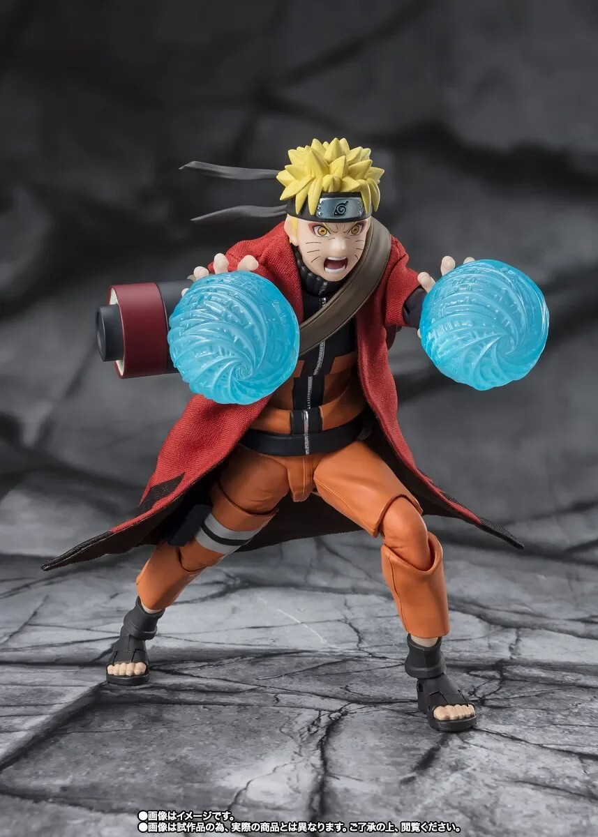 Bandai Naruto S.H.Figuarts SHF Uzumaki Naruto Sage Model Toys