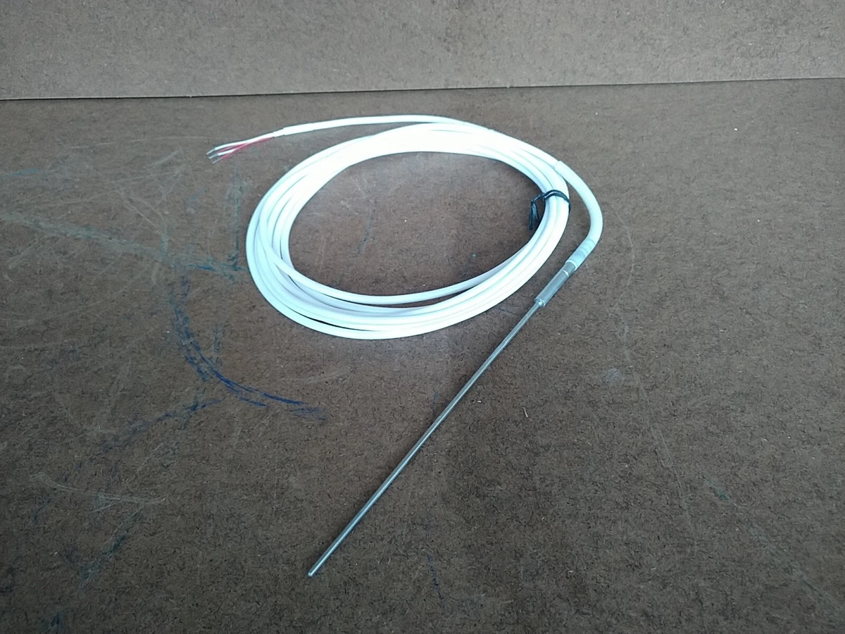 Termocoppia Tipo K 4mm Per Forni Fino A 600°C | Sonda Ad Alta Temperatura Con Cavo 1/2/3/4/5M | Sensore In Metallo Per Industriali E Laboratori