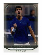 Tarjeta de novato Carlos Alcaraz Tennis Phenom Superstar 2022