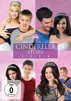 Cinderella Story - Boxset 1-4 / (1+2+3+4) # 4-DVD-BOX-NEU