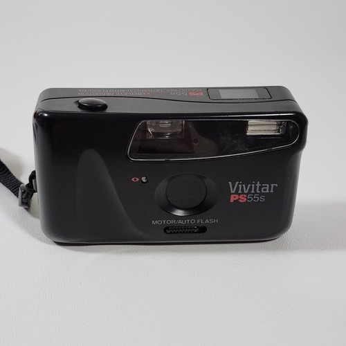 Vivitar PS55s 35mm Compact Point and Shoot Film Camera New in Box Vintage 1990s - Picture 2 of 17