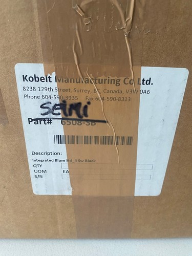 Kobelt 6508-SB Illuminated Electronic/Engine Propulsion Control Head - Picture 3 of 10