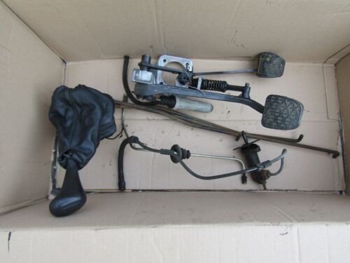6 Mercedes W124 BRAKE CLUTCH PEDALS LINAGE RODS GEAR SHIFTER MANUAL 4 SPEED