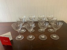 20 Wine Glasses Model Paris In Baccarat Crystal Price Per Unit 