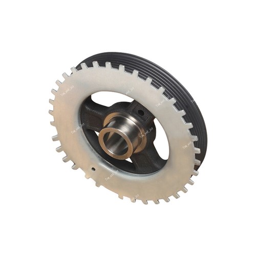 Engine Crankshaft Pulley #L32311400 Fit For MAZDA 6 2.0 PETROL 2004 - Picture 4 of 5