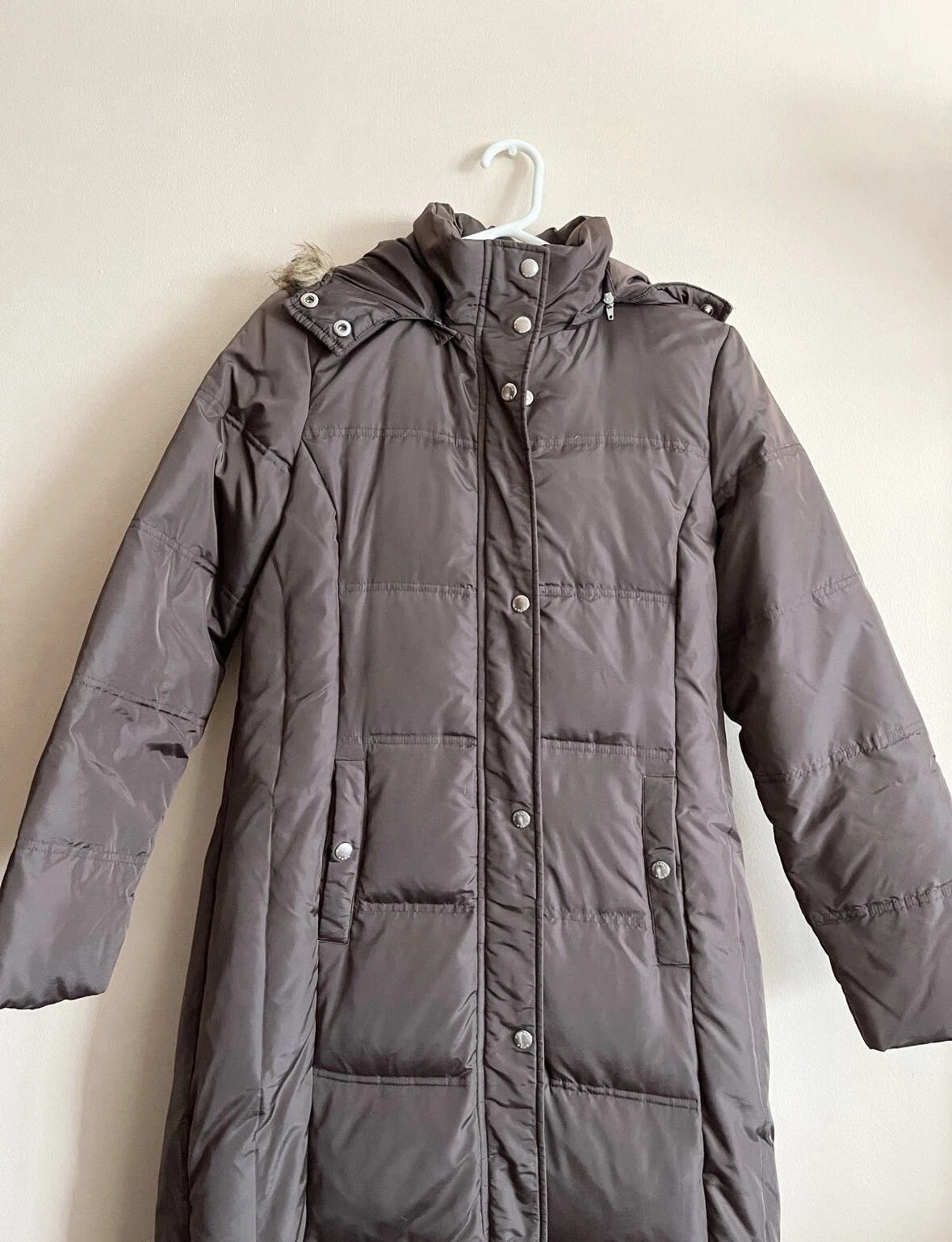 Cappotto lungo imbottito marrone Michael Kors (donna medio)