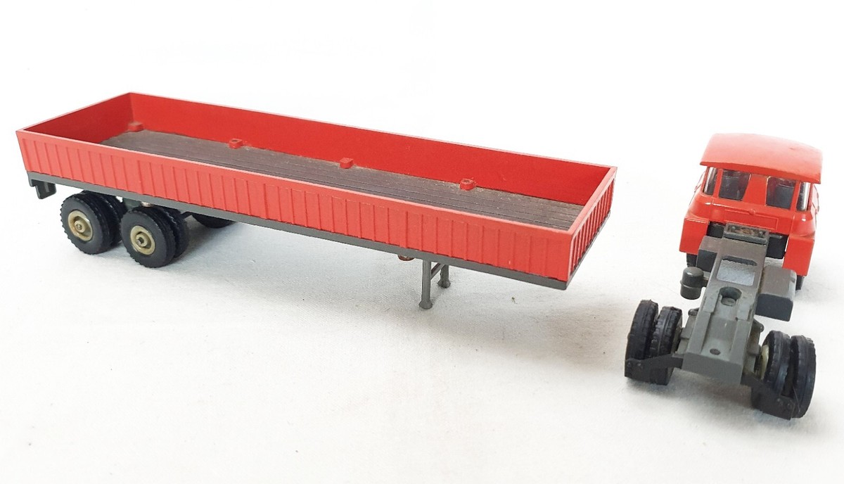 Camion Miniature Solido Démontable Cabine Willeme - Années 60, En Zamac, Occasion