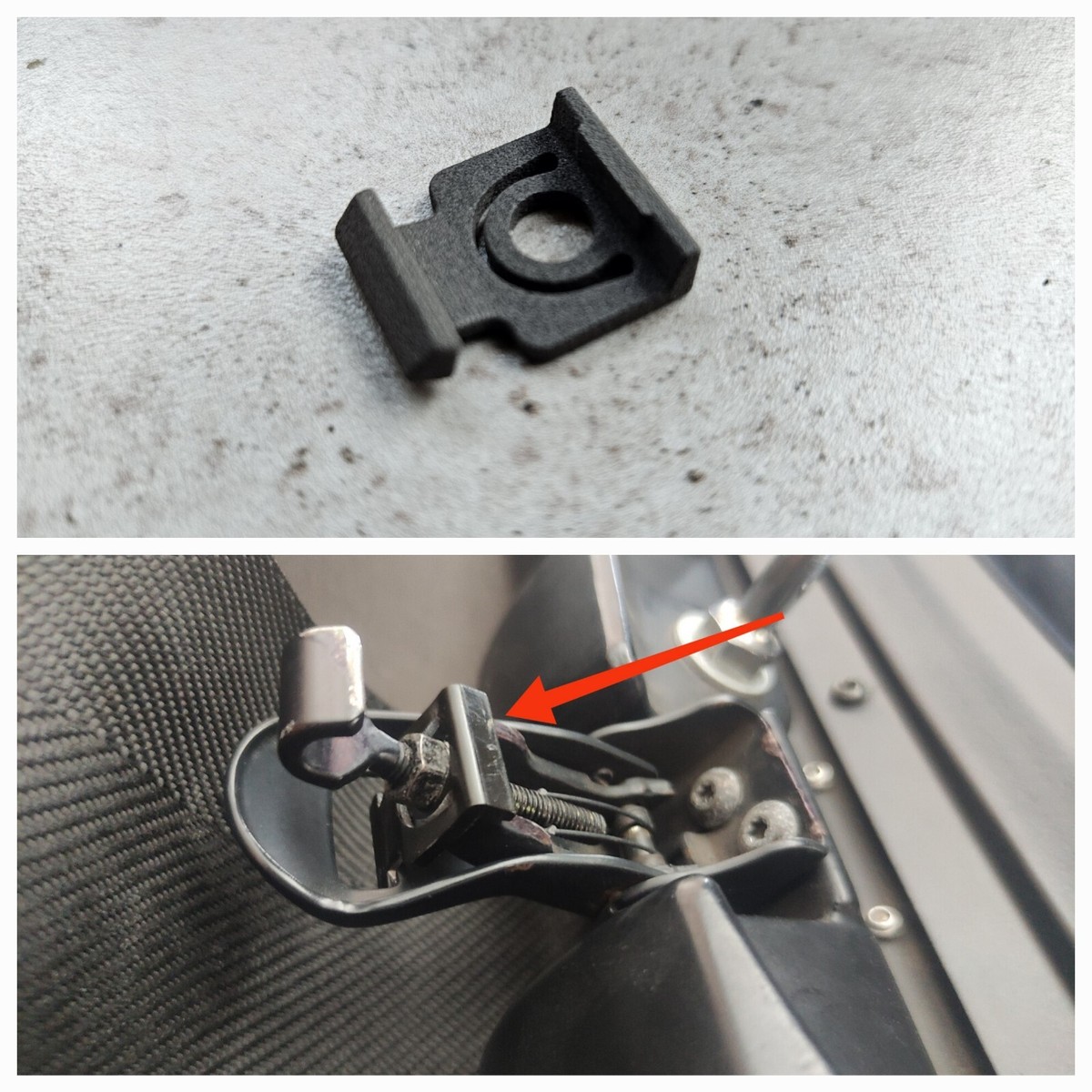 Plymouth Prowler Convertible Latch Clip Replacement JU05083040AA