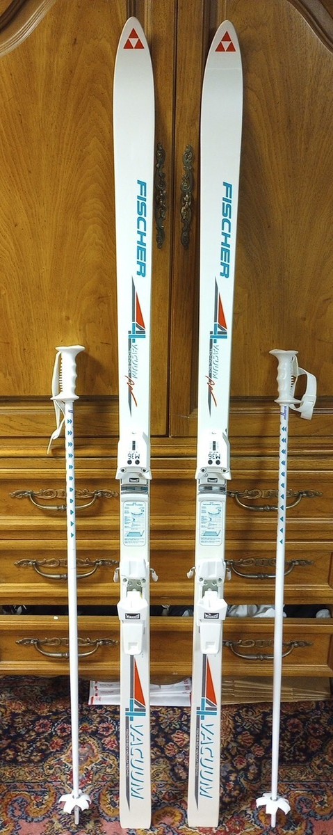 Beautiful! Vintage Fischer SC4 Vacuum Technic 175cm Skis W