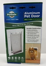PetSafe SMALL 1-15lbs Freedom Aluminum Pet Door with 5 1/4" X 8 1/8"Flap Opening