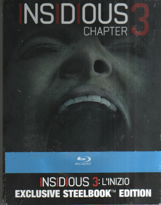INSIDIOUS 3CHAPTER Steelbook Di Leigh Whannell BLU RAY NUOVO