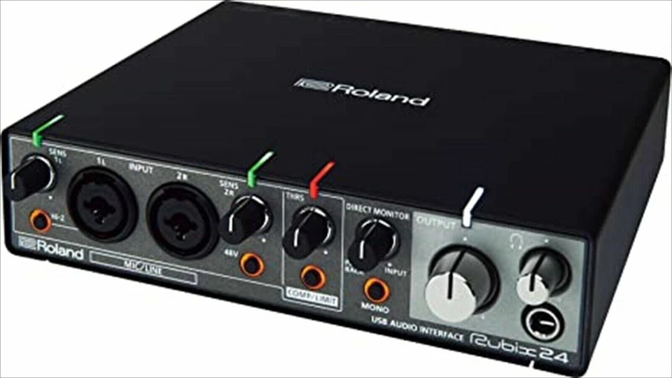 Roland USB Audio Interface Rubix24 2in/4out English Manual - Image 2 of 4
