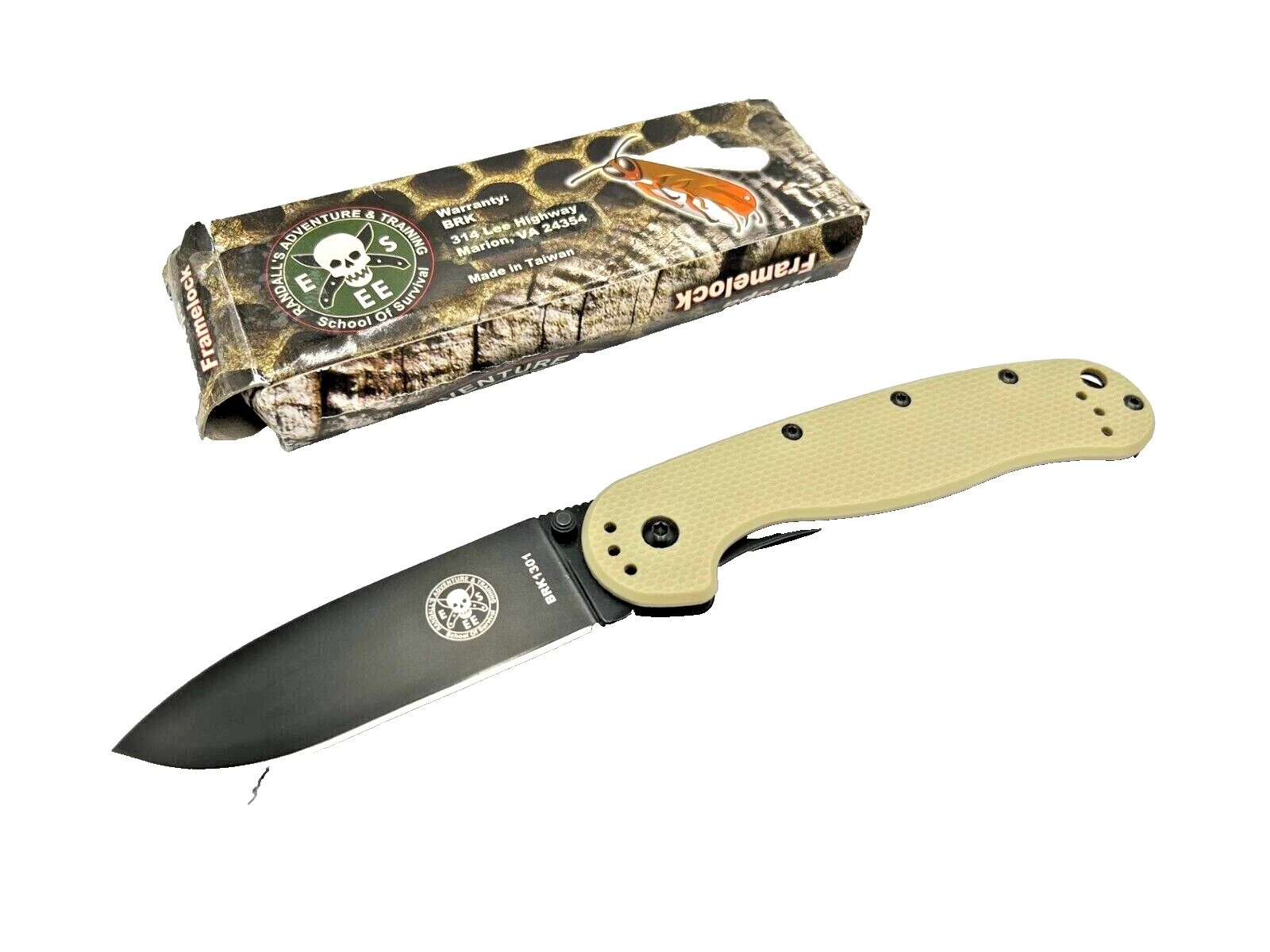 Hoja de acero inoxidable ESEE cuchillos plegables de colección