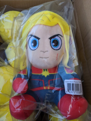 Kidrobot Phunny Captain Marvel Plush Figure NEW Toys Plushies