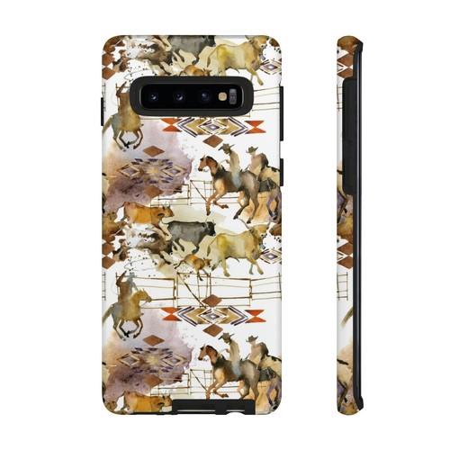 Cowboy Phone Case - Western, Wild West, Vintage Watercolor Print, Horses, Cattle - Picture 46 of 48