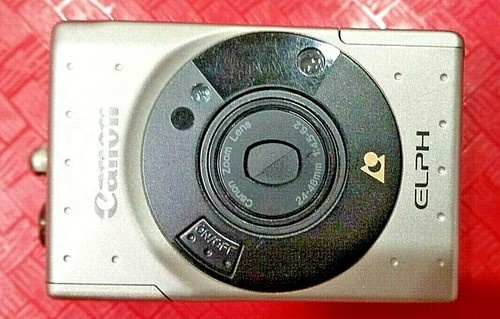 Câmera Fotográfica Canon Elph (filmes Aps) (para Coleção