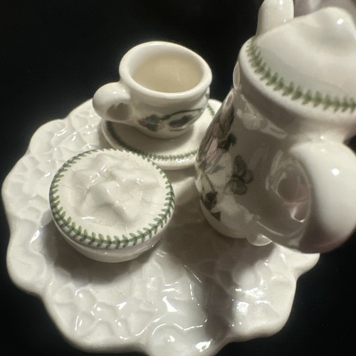 Vintage Paul Cardew Portmeirion Teapot Victorian Tea Table USA SELLER FAST SHIP - Picture 23 of 24