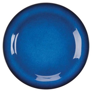 Tommy Bahama Spanish Medallion Blue Tile Melamine Dinner Plates Set of 4