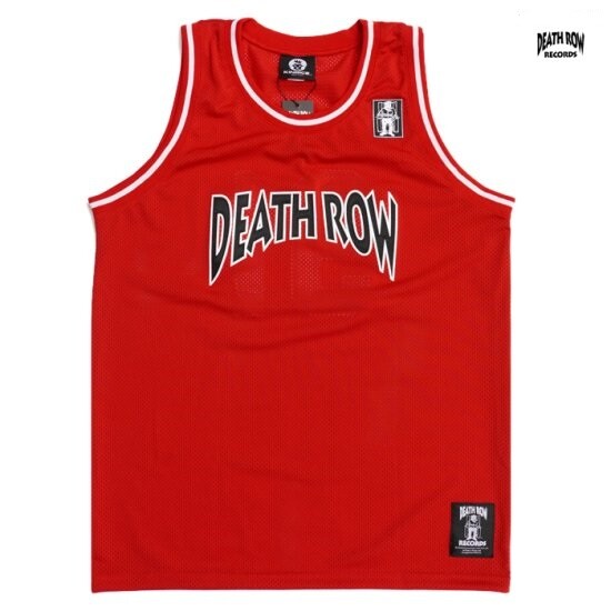 Death Row Records Basketball【リミテッド】 Official Death Row Records basketball jersey [Limited