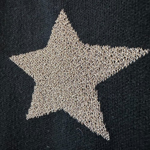 Maglione Beach Riot taglia M nero metallizzato luna stelle scollo a V oroscopo astrologia - Foto 2 di 6