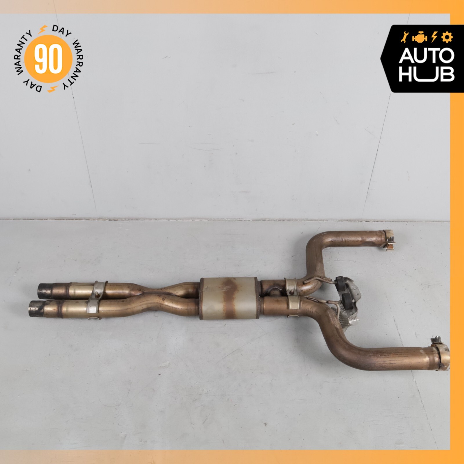 14-20 Maserati Levante M161 X-pipe Exhaust Pipe Left & Right Side Set OEM 73k