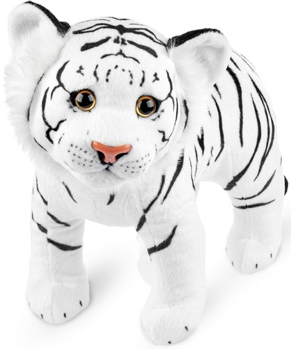 Tiger Soft Toy Cuddly Toy Stuffed Animal Plush Tiger Cuddly Toy Standing 30 Cm - Picture 2 of 30