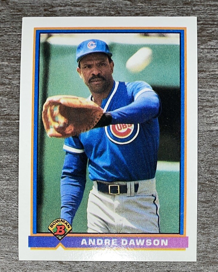 Andre Dawson 1991 Bowman Cubs #429   *D639*