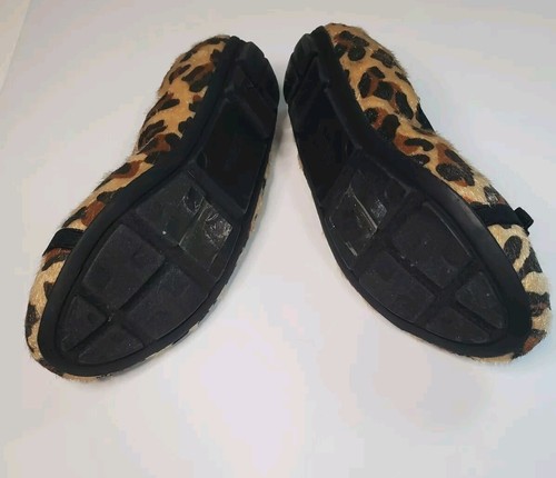Michael Kors Rover Lux Cheetah Print Ballet Flats Size 4 EUC - Picture 3 of 7