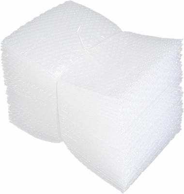 50 Pcs 6''X8'' Clear Bubble Pouch Wraps for Packing and Shipping