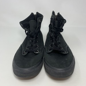 all black vans hightops