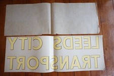 1960s Leeds City Transport Eagle Transfer Railway Bus