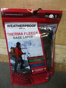 weatherproof grid fleece base layer