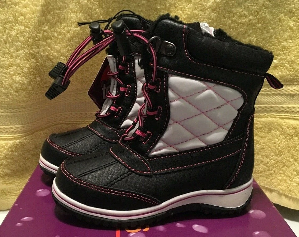 TOTES KIDS Toddler Girl's WINTER SNOW BOOTS KIM Thermolite   SIZE - 8     NIB - Image 2 of 4