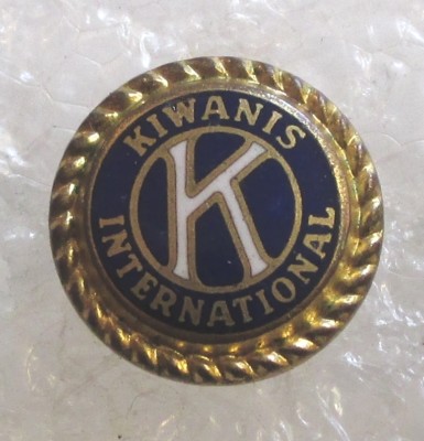 Vintage Kiwanis International Member Lapel Pin or Tie Tack