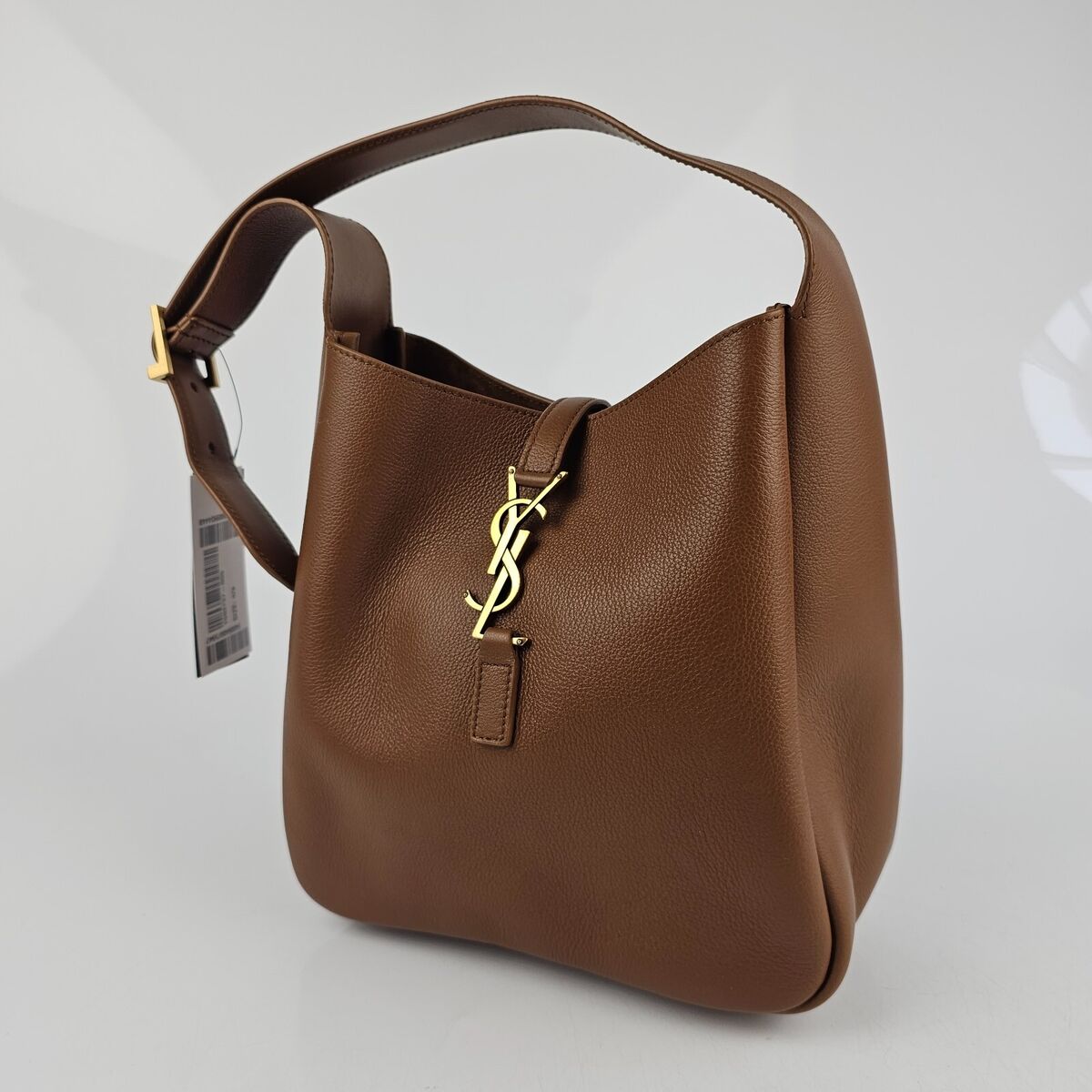 SAINT LAURENT Le 5 A 7 Small $2650 Fox Brown Leather SAINT LAURENT Le 5 A 7 Small $2650 Fox Brown Leather
