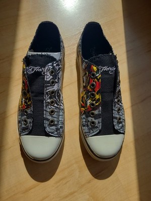 seltene Ed Hardy - wild Tiger Style Schuhe - neu - EU38 - Modell 19FLR804W