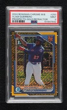 2024 Bowman Chrome Mega Box Gold Mojo Refractor 20/50 Vladi Guerrero PSA 9 0e2x