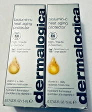 dermalogica biolumin c heat aging protector 5ml x 2 travel exp 05/27