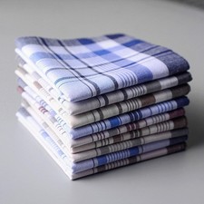 5/10/20 Stück Baumwolle Plaid Gestreifte Qua...