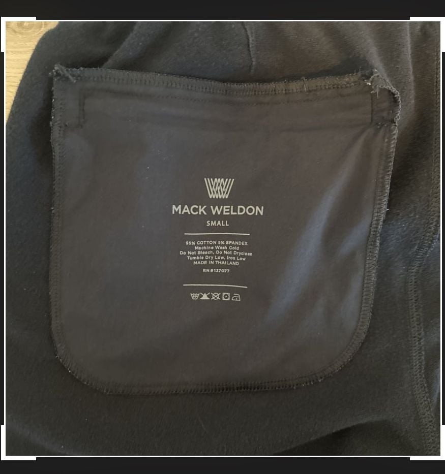 Mark Weldon Navy Ace Men’s Sweatpants Size Small